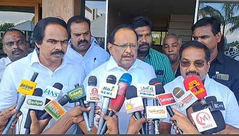 2014-ல் இரு நீதிபதிகள் அளித்த தீா்ப்பை தமிழக அரசு பின்பற்றுகிறது: அமைச்சா் ரகுபதி விளக்கம்