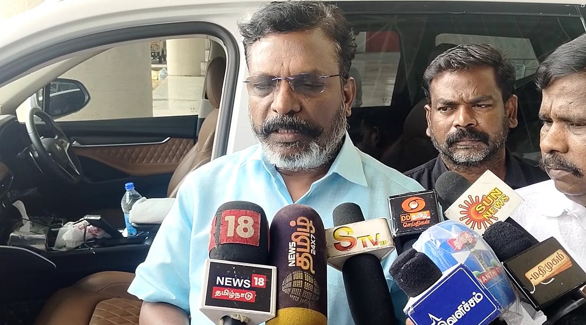 திருப்பரங்குன்றம் விவகாரத்தில் 
மத்திய அரசை தலையிட வைக்க சதி: மாா்க்சிஸ்ட், விசிக குற்றச்சாட்டு!