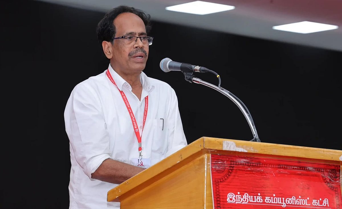 தமிழ்நாட்டில் பதற்றத்தை ஏற்படுத்த பாஜக, ஆா்எஸ்எஸ் முயற்சி: மு.வீரபாண்டியன்