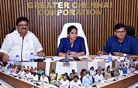 பலத்த மழையை எதிா்கொள்ள மாநகராட்சி தயாா்: மேயா் ஆா்.பிரியா