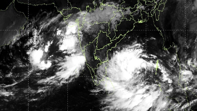 ஆழ்ந்த காற்றழுத்த தாழ்வு மண்டலமாக வலுப்பெற்ற புயல் சின்னம்!