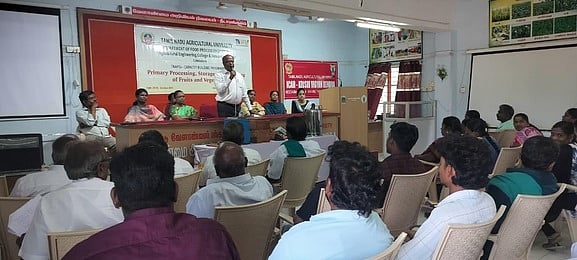 வேளாண் அறிவியல் நிலையத்தில் 
திறன் மேம்பாட்டுப் பயிற்சி