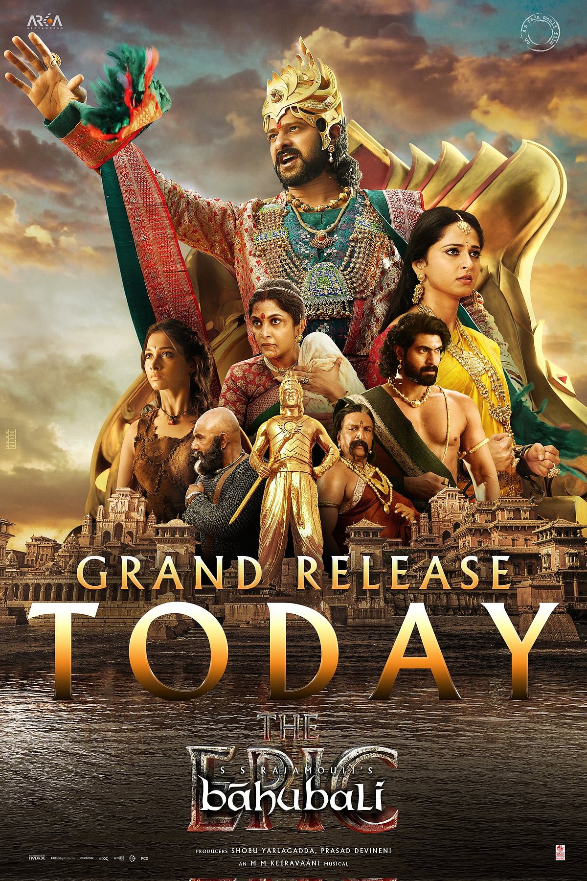 மறுவெளியீட்டில் வசூலை வாரிக்குவிக்கும் பாகுபலி: தி எபிக்! 