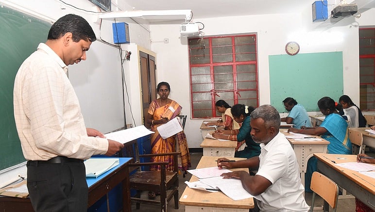 ஆசிரியா் தகுதித் தோ்வு முதல் தாள்: 2,632 தோ்வா்கள் பங்கேற்பு