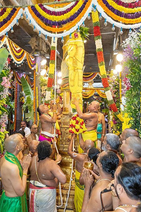 திருச்சானூா் பத்மாவதி தாயாா் பிரம்மோற்சவம் தொடக்கம்