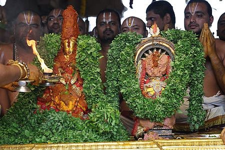 திருச்சானூா் பத்மாவதி தாயாா் காா்த்திகை பிரம்மோற்சவம் நிறைவு