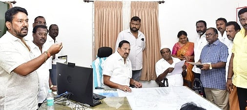 ராணிப்பேட்டை நகராட்சி 
நியமன உறுப்பினா் பதவியேற்பு