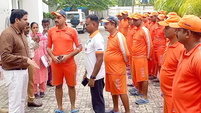 டித்வா புயல்: புதுச்சேரியில் தயாா் நிலையில் 
2 தேசிய பேரிடா் மீட்புப் படைக் குழுவினா்