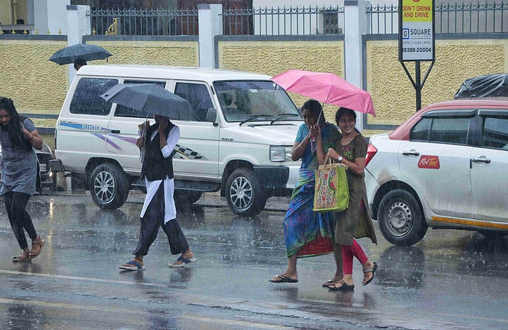 கோவையில் பரவலாக மழை