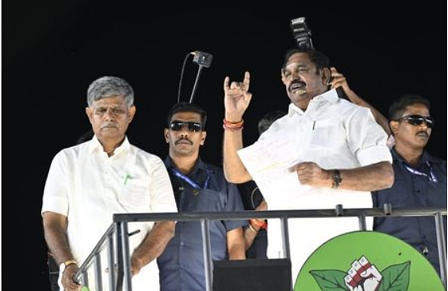 அதிமுகவிற்கு எதிராக செயல்பட்டவர் செங்கோட்டையன்: எடப்பாடி பழனிசாமி