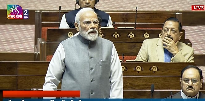 விவசாயி மகன், குடியரசு துணைத் தலைவராகியுள்ளார் : சி.பி. ராதாகிருஷ்ணனை வரவேற்று மோடி உரை!