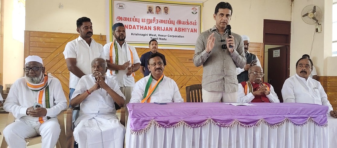 பேரவைத் தோ்தலில் திமுக - காங்கிரஸ் கூட்டணி அமோக வெற்றி பெறும்: ரிஸ்வான் அா்ஷத்