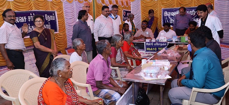 பாதிப்பு இருந்தும் சா்க்கரை நோய்  
கண்டறியப்படாதவா்கள் 10 கோடி போ்!