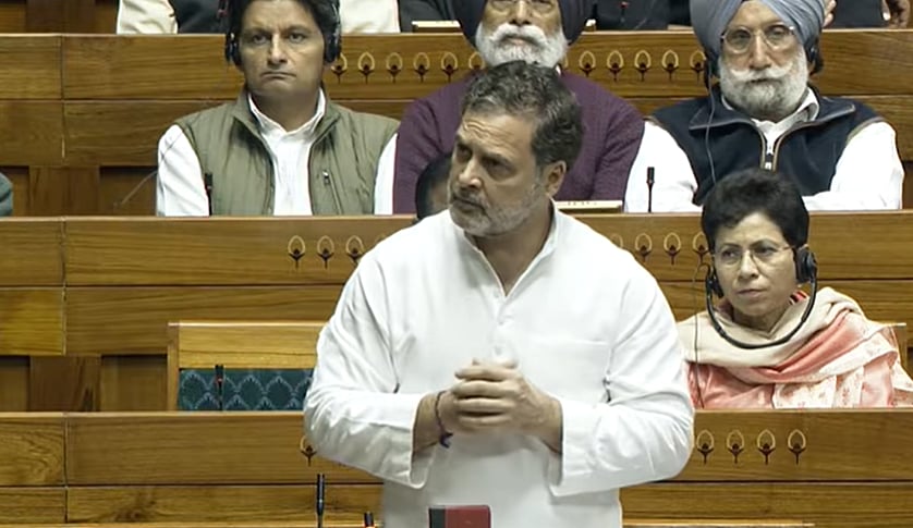 ஆர்எஸ்எஸ் பற்றி பேசிய ராகுல் காந்தி! ஆளும் கட்சியினர் அமளி