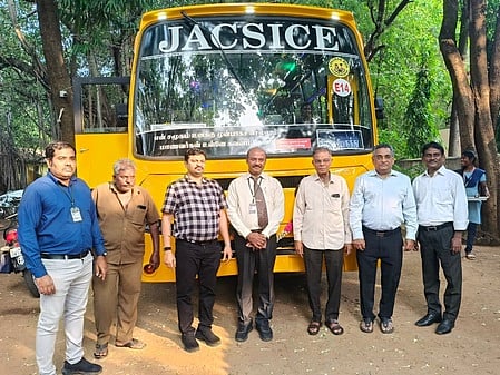 நாசரேத் பொறியியல் கல்லூரியில்
 புதிய பேருந்து சேவை  தொடக்கம்