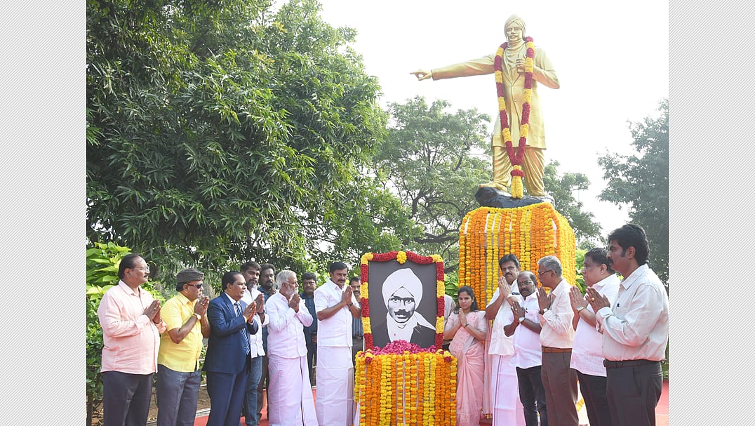 பாரதியின் பெருமையை எட்டுத்திக்கும் கொண்டு சேர்ப்போம்! - முதல்வர் மு.க. ஸ்டாலின்