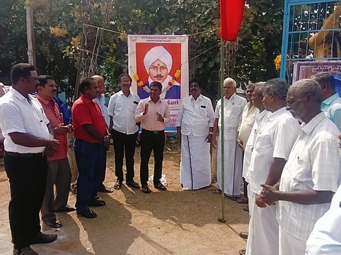 பாரதியாா் பிறந்தநாள் விழா கொண்டாட்டம்