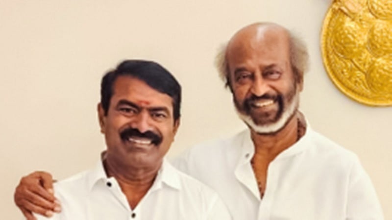 காந்தமாய் ஈர்ப்பதால் பெயரிலேயே காந்தம்: ரஜினிக்கு சீமான் வாழ்த்து!