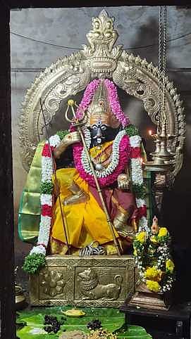 மேலநத்தம் அம்மன் கோயிலில் சூறை விழா