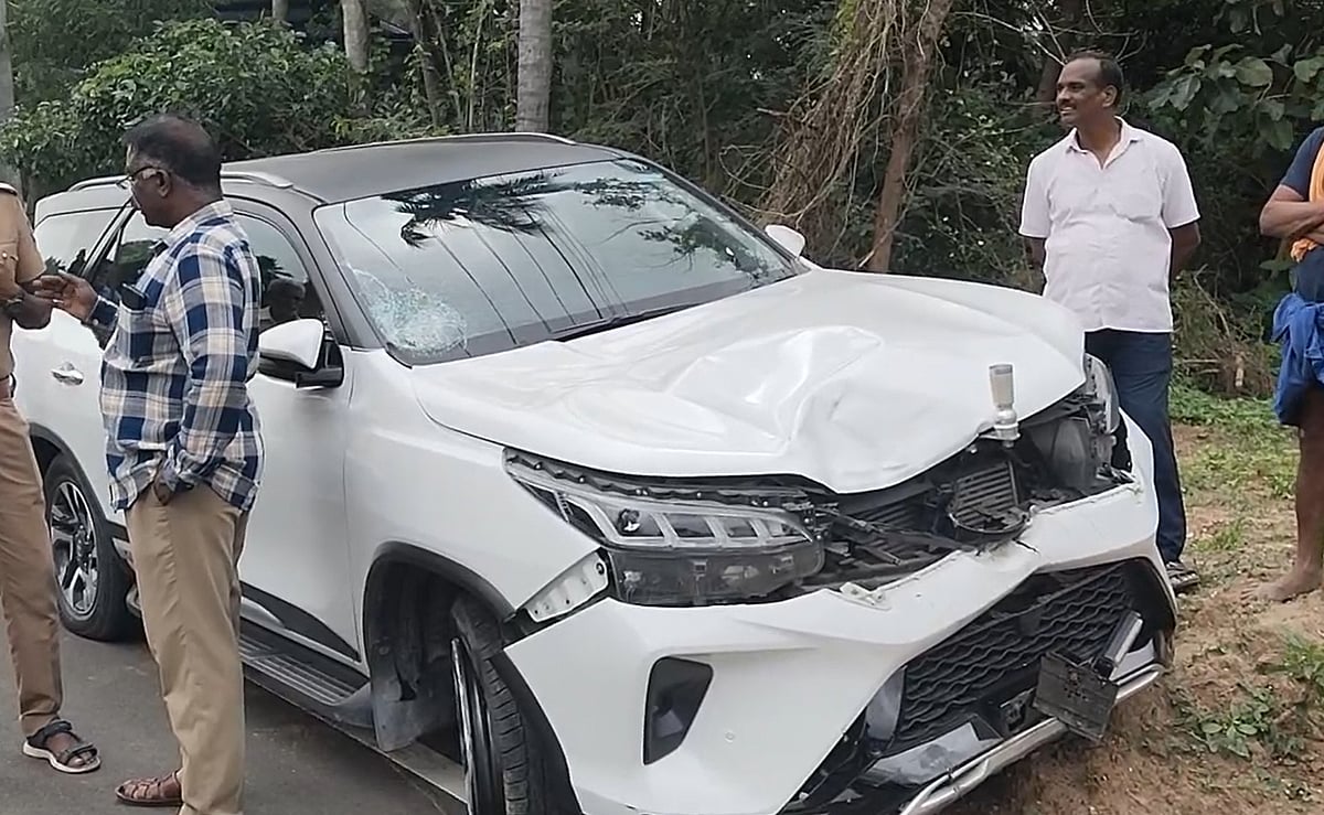 திருவையாறு எம்எல்ஏ கார் மோதி விவசாயி பலி