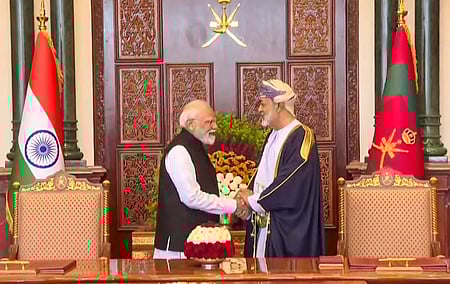 இந்தியா - ஓமன் தடையற்ற வா்த்தக ஒப்பந்தம் கையொப்பம்