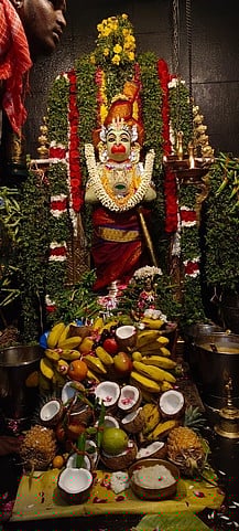 தென்காசி பகுதி கோயில்களில் அனுமன் ஜெயந்தி