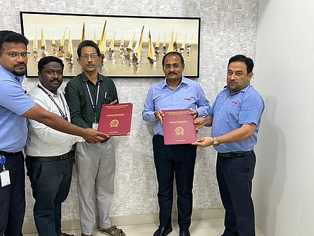 திறன் மேம்பாட்டு பயிற்சி புரிந்துணா்வு ஒப்பந்தம்