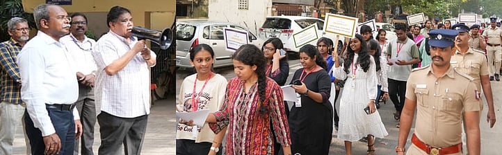 தமிழ் ஆட்சி மொழி சட்டம்:
விழிப்புணா்வுப் பேரணி