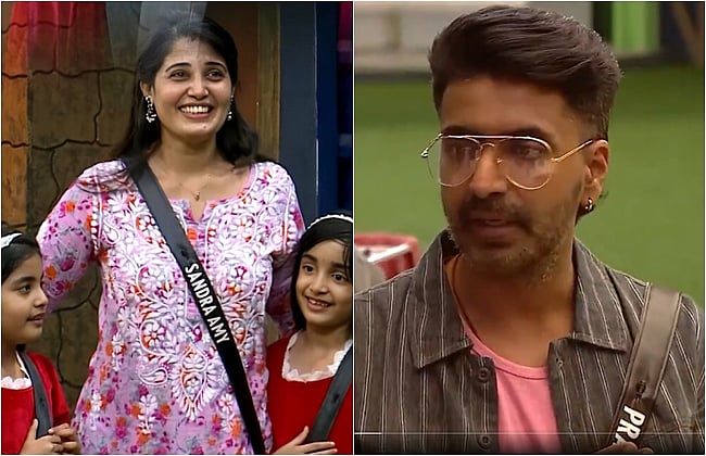 மனைவி சான்ட்ராவுக்காக... ஒட்டுமொத்த பிக்பாஸை விமர்சித்த ப்ரஜின்!