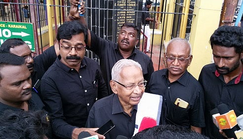 தமிழக மக்கள் மதவாத சக்திகளை முறியடிக்க வேண்டும்: கி. வீரமணி 