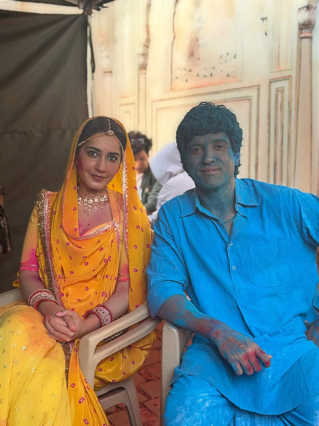 பர்கானுடன்... ராஷி கன்னா!