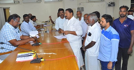 ராணிப்பேட்டை குறைதீா் கூட்டத்தில் 245 மனுக்கள் அளிப்பு