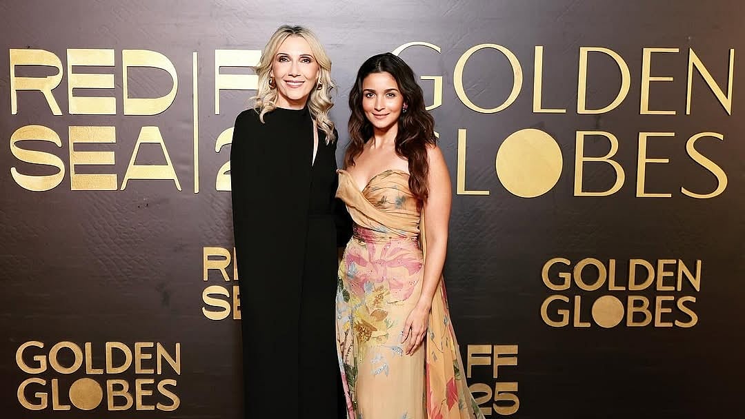 கோல்டன் குளோப் விருது வென்ற ஆலியா பட்!