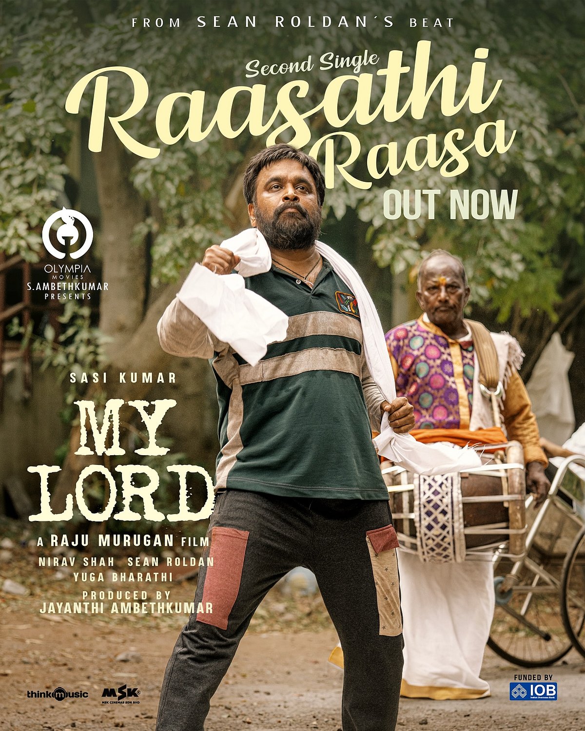 சசிகுமாரின் மை லார்ட் படத்தின் 2 ஆவது பாடல்!