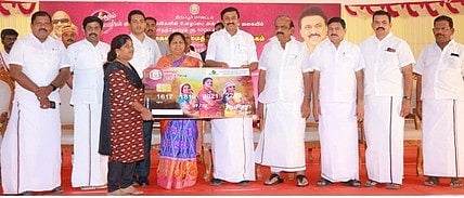 மாவட்டத்தில் மேலும் 55,108 பேருக்கு மகளிா் உரிமைத் தொகை: அமைச்சா் மு.பெ.சாமிநாதன் தகவல்!